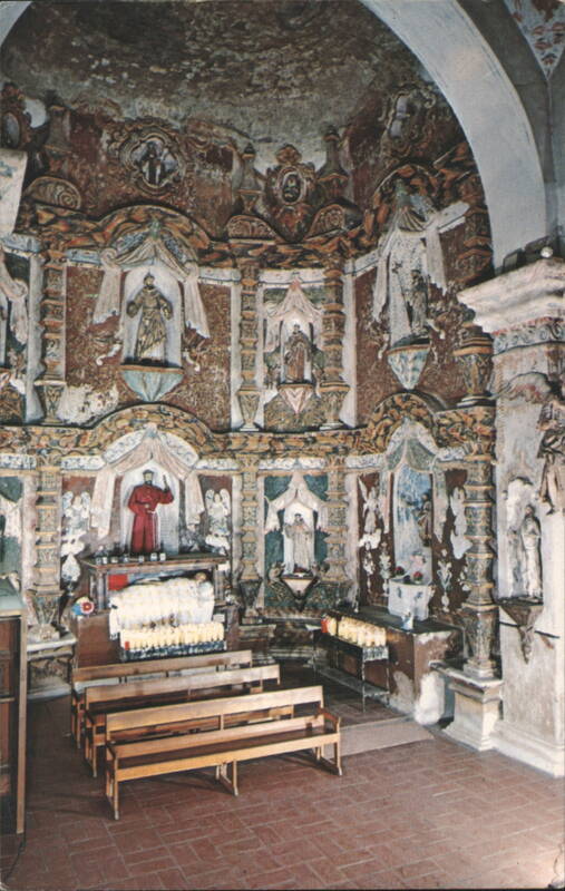 Chapel of the Suffering Savior, Mission San Xavier Del Bac Tucson Arizona