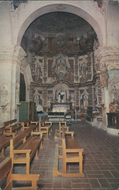Altar of the Suffering Savior, Mission San Xavier del Bac Tucson Arizona