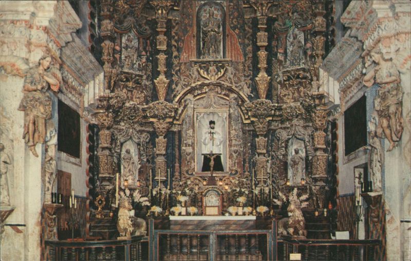High Altar of Mission San Xavier del Bac Tucson Arizona