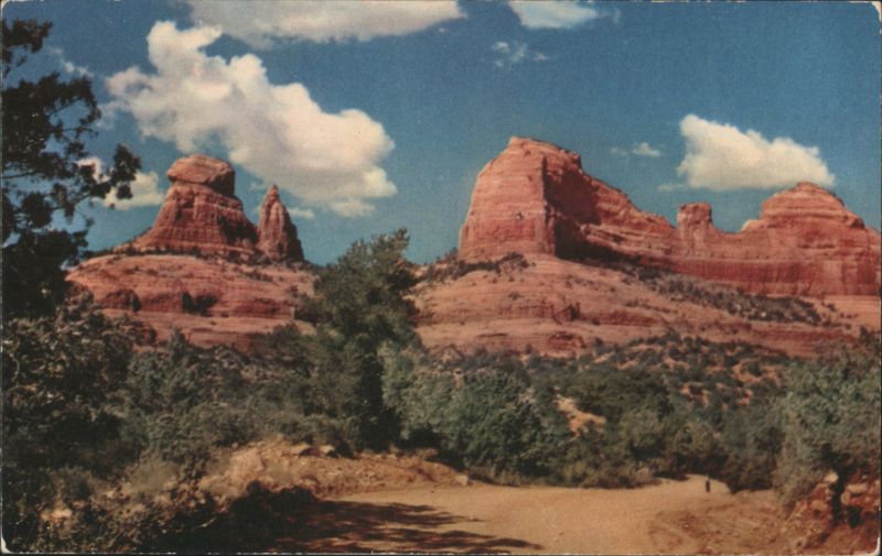 Red Rocks in Oak Creek Canyon, Arizona Fronske