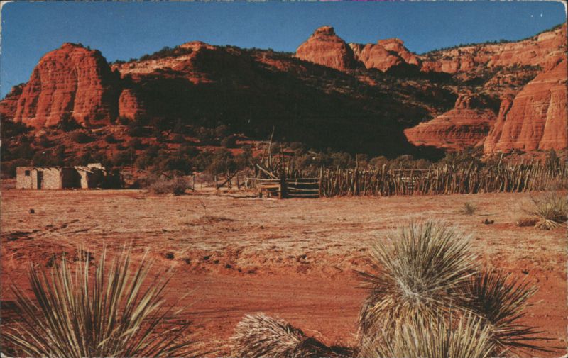 Red Rocks of Oak Creek Canyon Sedona Arizona Color West