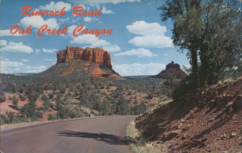 Rimrock Road, Oak Creek Canyon Arizona Bob Bradshaw