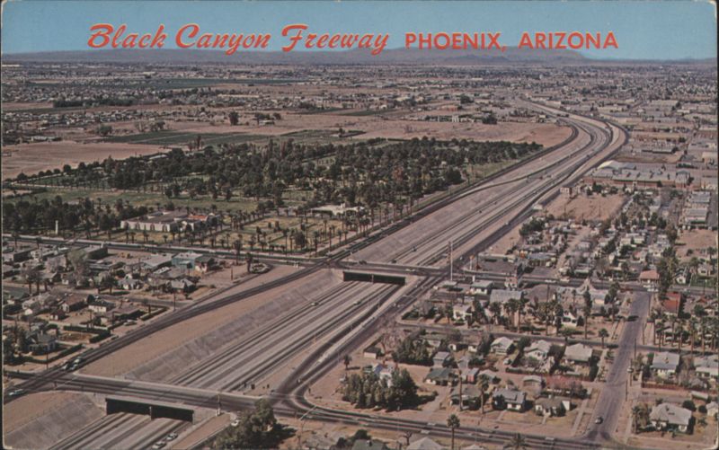 Black Canyon Freeway, Phoenix Arizona Bob Petley