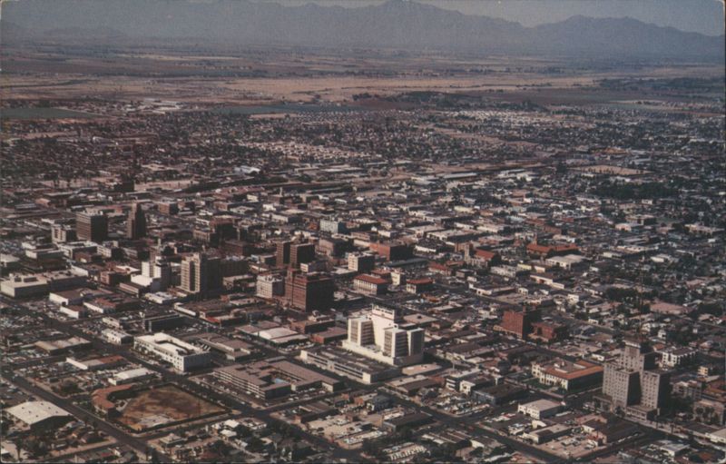 Aerial View of Downtown Phoenix, Arizona Ray Manley