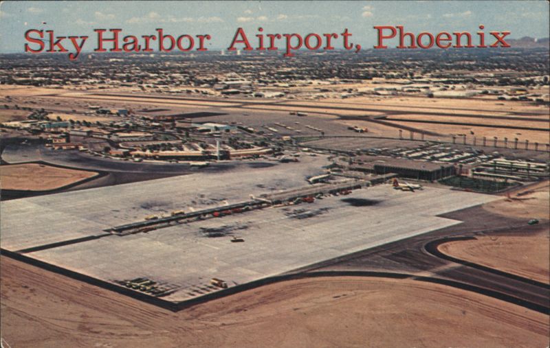 Sky Harbor Airport, Phoenix Arizona Bob Petley