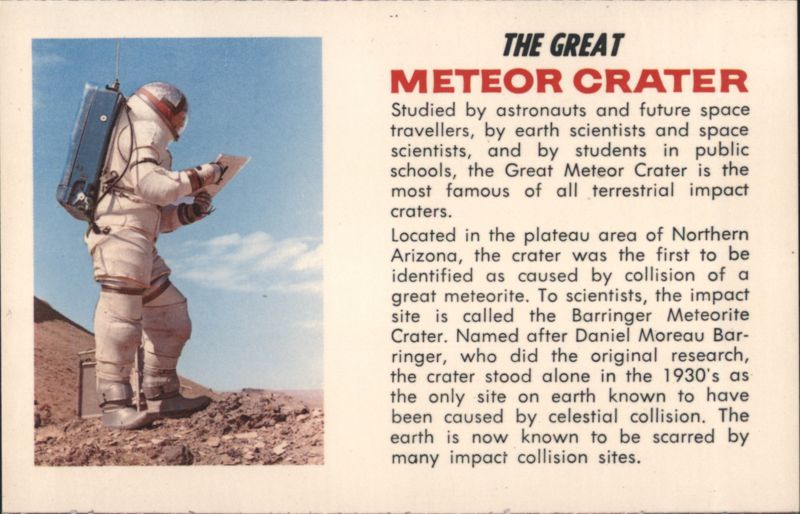 The Great Meteor Crater, Northern Arizona