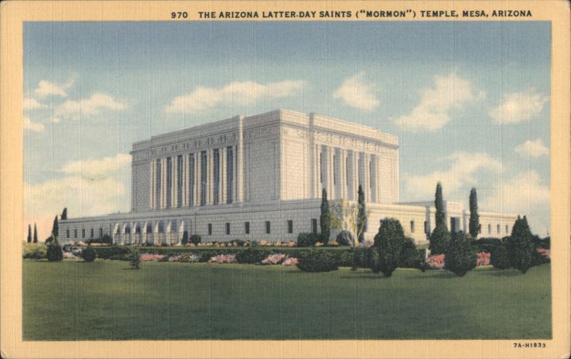 The Arizona Latter-Day Saints (Mormon) Temple Mesa