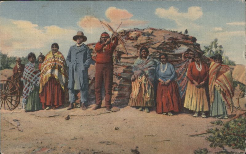 Navajo Indians at Home Native Americana
