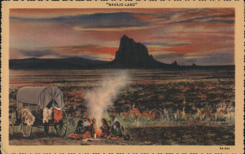 Navajo-Land Frasher Native Americana