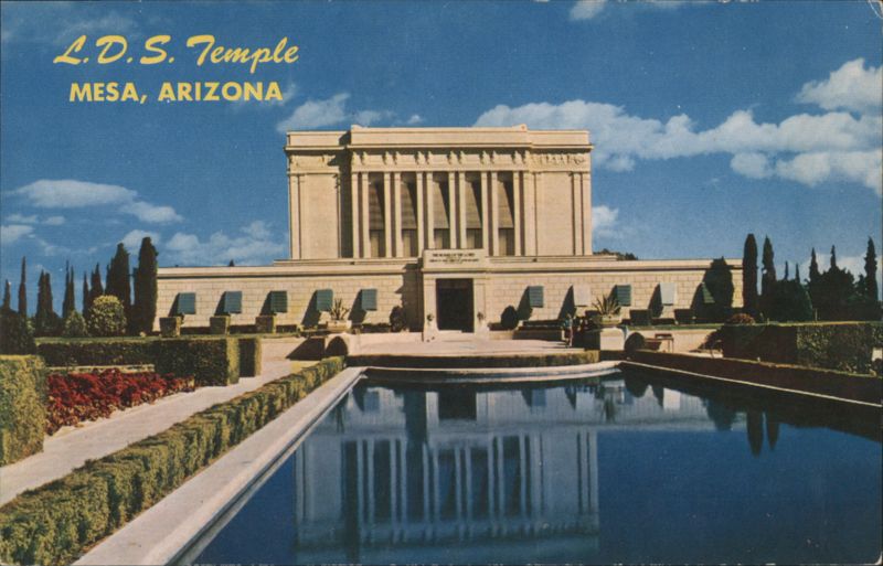 L.D.S. Temple, Mesa, Arizona Mike Roberts