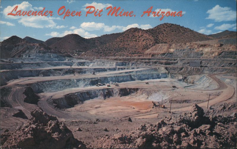 Lavender Open Pit Mine, Arizona