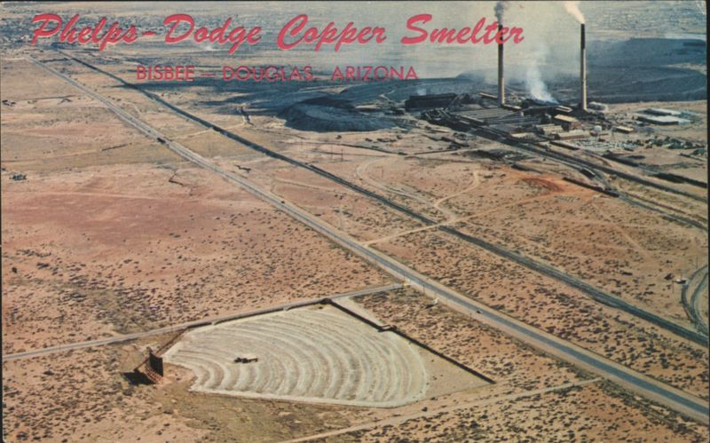 Phelps-Dodge Copper Smelter Bisbee Arizona Bob Petley