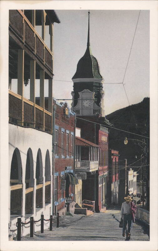 O.K. Street, and the Pythian Castle Bisbee Arizona