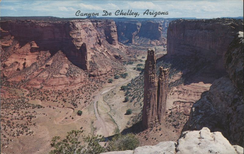 Spider Rock, Canyon de Chelley, Arizona Ed Ellinger