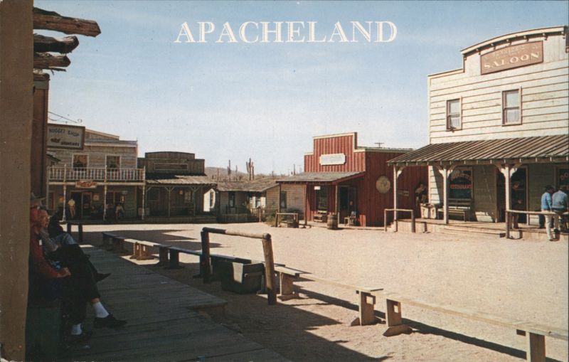 Apacheland Movie Set Apache Junction Arizona Bob Van Luchene