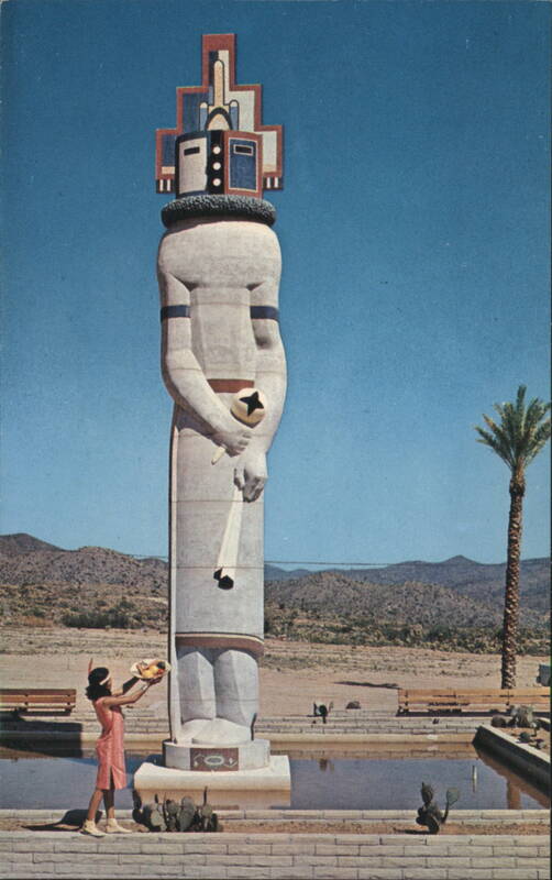 World's Largest Kachina, Tonto Hills, Cave Creek, Arizona