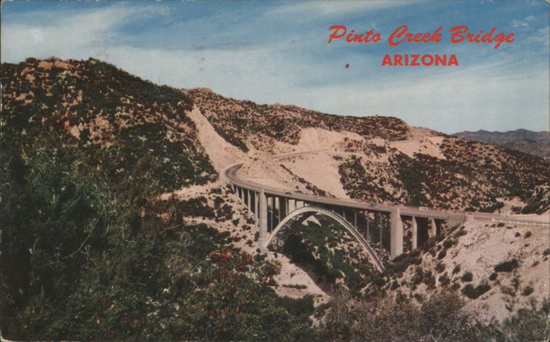 Pinto Creek Bridge, Arizona BOB PETLEY