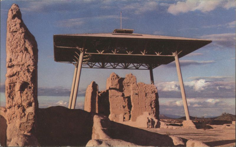 Casa Grande National Monument, Hohokam Watch Tower Ruins