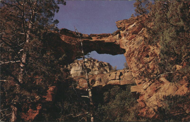 Devils Bridge Sedona Arizona Rollie F. Houck