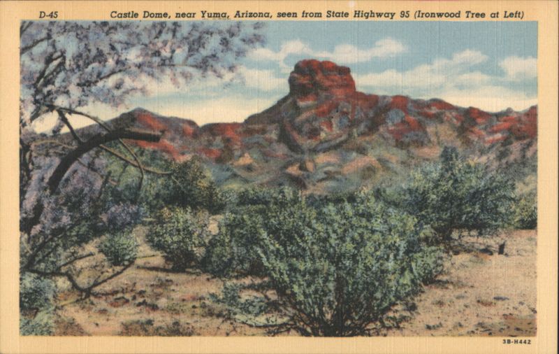 Castle Dome, near Yuma, Arizona