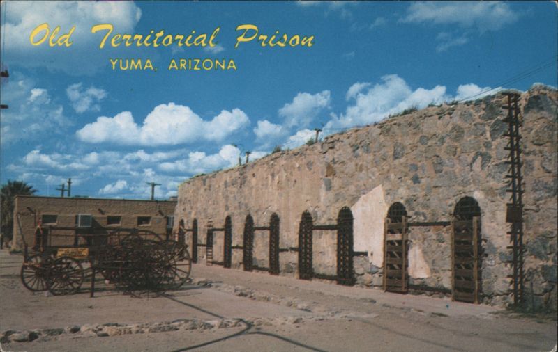 Old Territorial Prison Yuma Arizona Bob Van Luchene