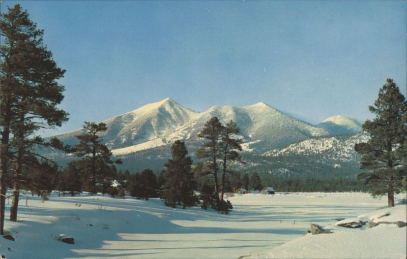 San Francisco Peaks near Flagstaff, Arizona