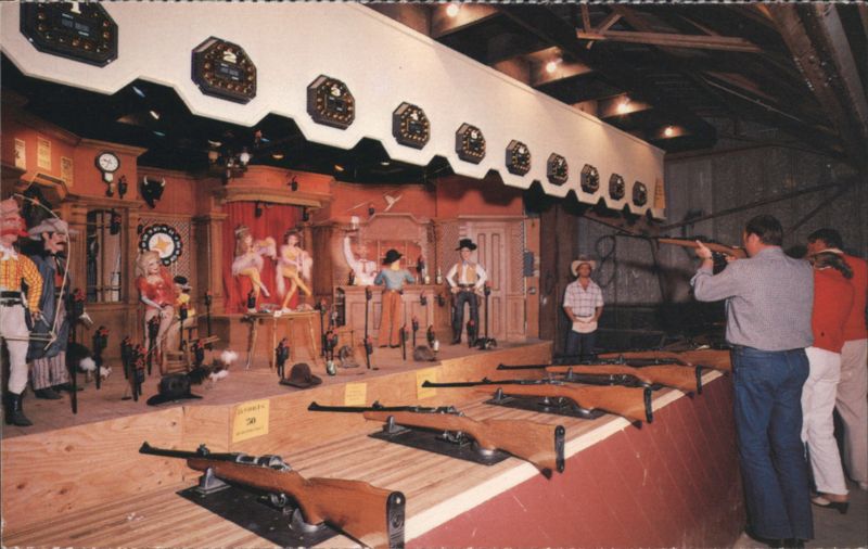 Shooting Gallery, Rawhide Arizona Scottsdale Bob Petley