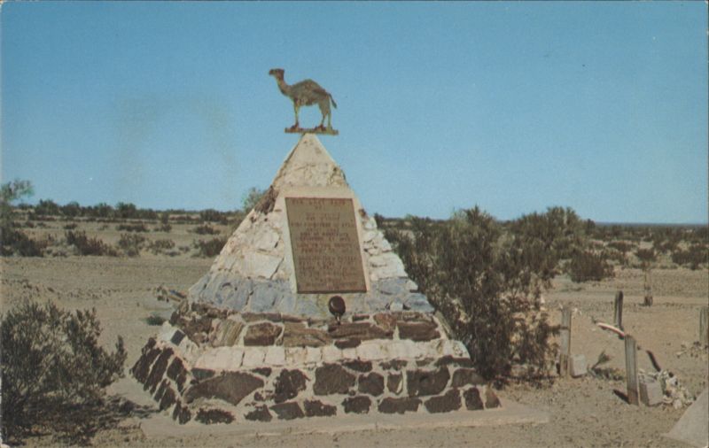 Hi Jolly's (Hadji Ali) Tomb Quartzsite Arizona Merle Porter