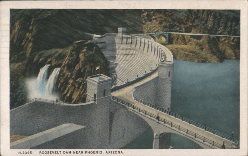 Roosevelt Dam Near Phoenix, Arizona