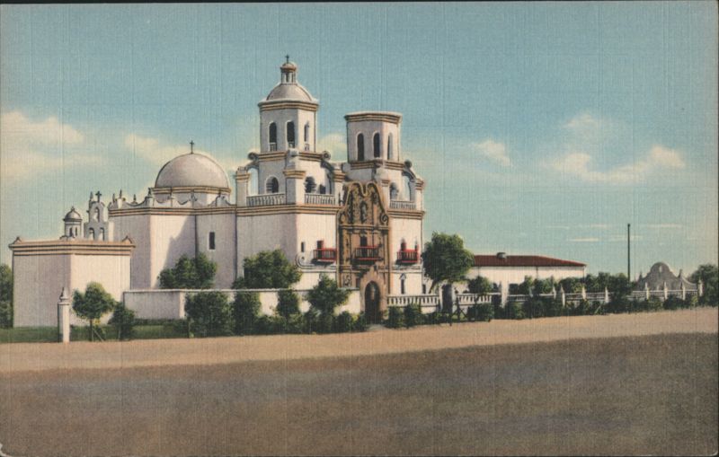 Old Mission, San Xavier Del Bac, Near Tucson, Arizona