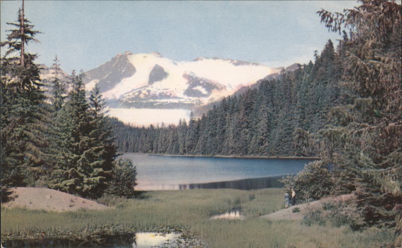 Auke Lake and Mendenhall Glacier, Alaska