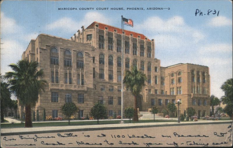 Maricopa County Court House, Phoenix, Arizona