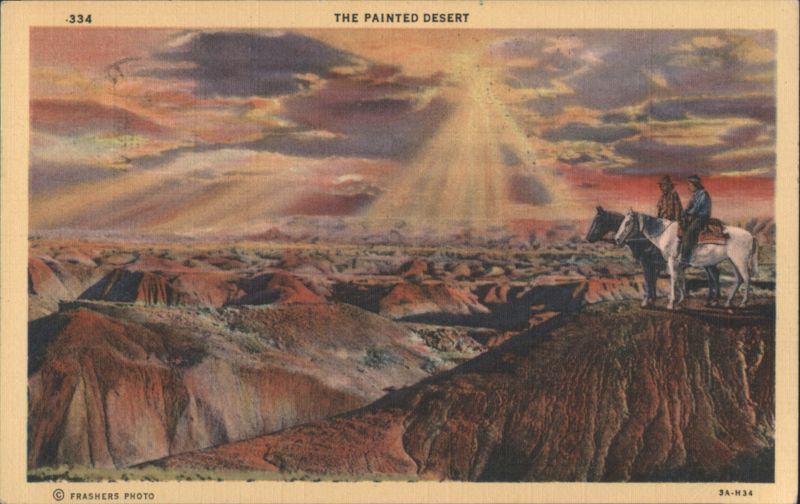 The Painted Desert Frashers Photo Cowboy Western