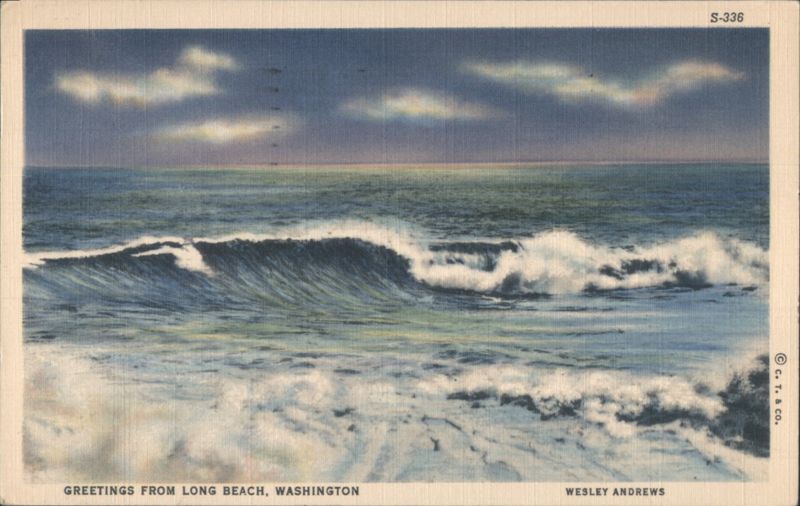 Greetings from Long Beach, Washington Wesley Andrews