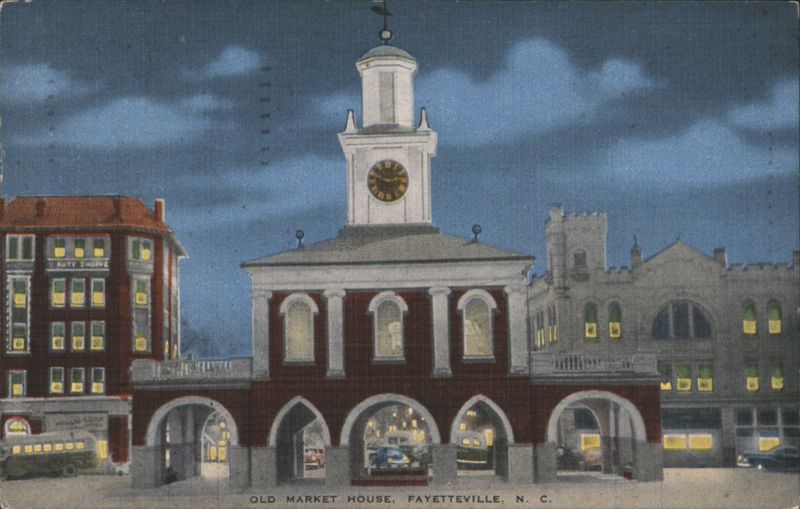 Old Market House, Fayetteville, N. C. North Carolina