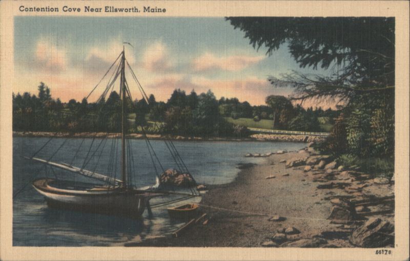 Contention Cove Near Ellsworth, Maine