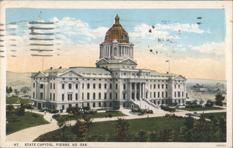 State Capitol, Pierre, So. Dak. South Dakota