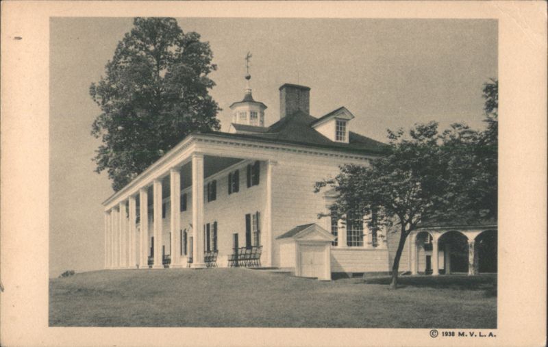Mount Vernon Mansion, East Front Presidents