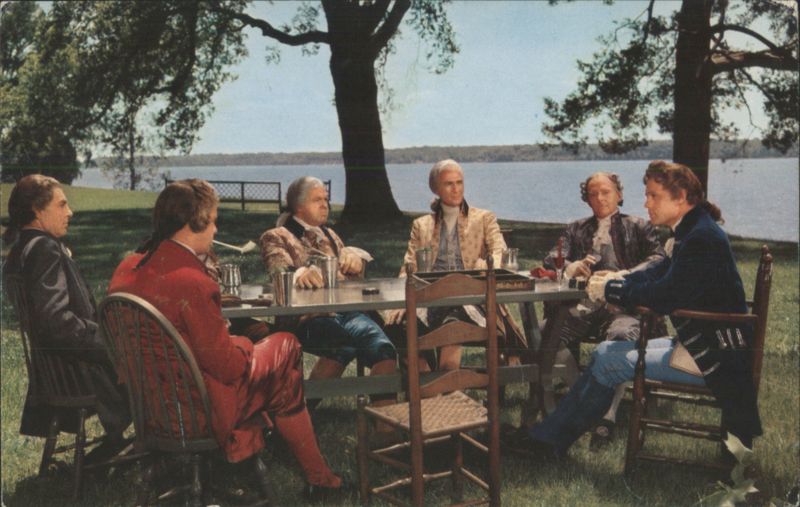 British Sympathizers Meeting at Westover Plantation
