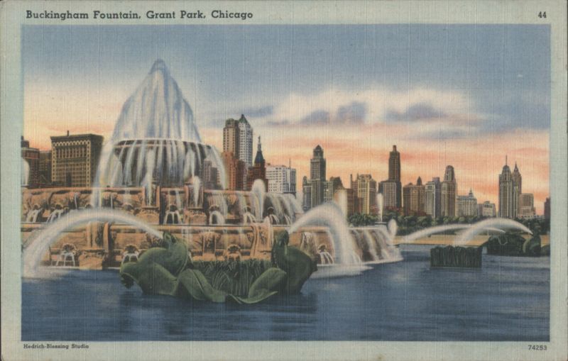 Buckingham Fountain, Grant Park, Chicago Illinois