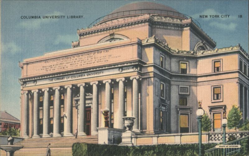 Columbia University Library, New York City