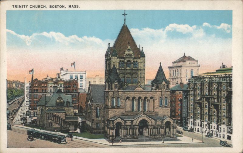 Trinity Church, Boston, Mass. Massachusetts