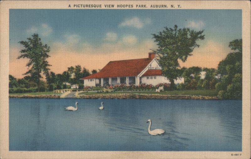 A Picturesque View Hoopes Park Auburn New York