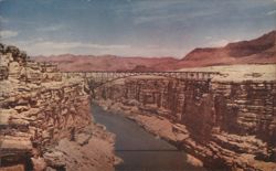 Navajo Bridge, Arizona Postcard