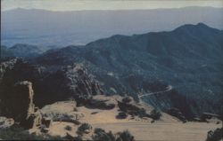 Windy Point on Mt. Lemmon Postcard
