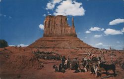 Mitten Butte, Monument Valley, Arizona Postcard