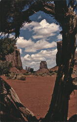 North Window, Monument Valley Postcard
