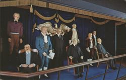American Heritage Wax Museum Postcard