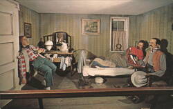Billy the Kid - American Heritage Wax Museum Postcard