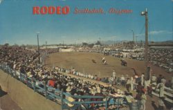 Rodeo Time, Scottsdale Postcard